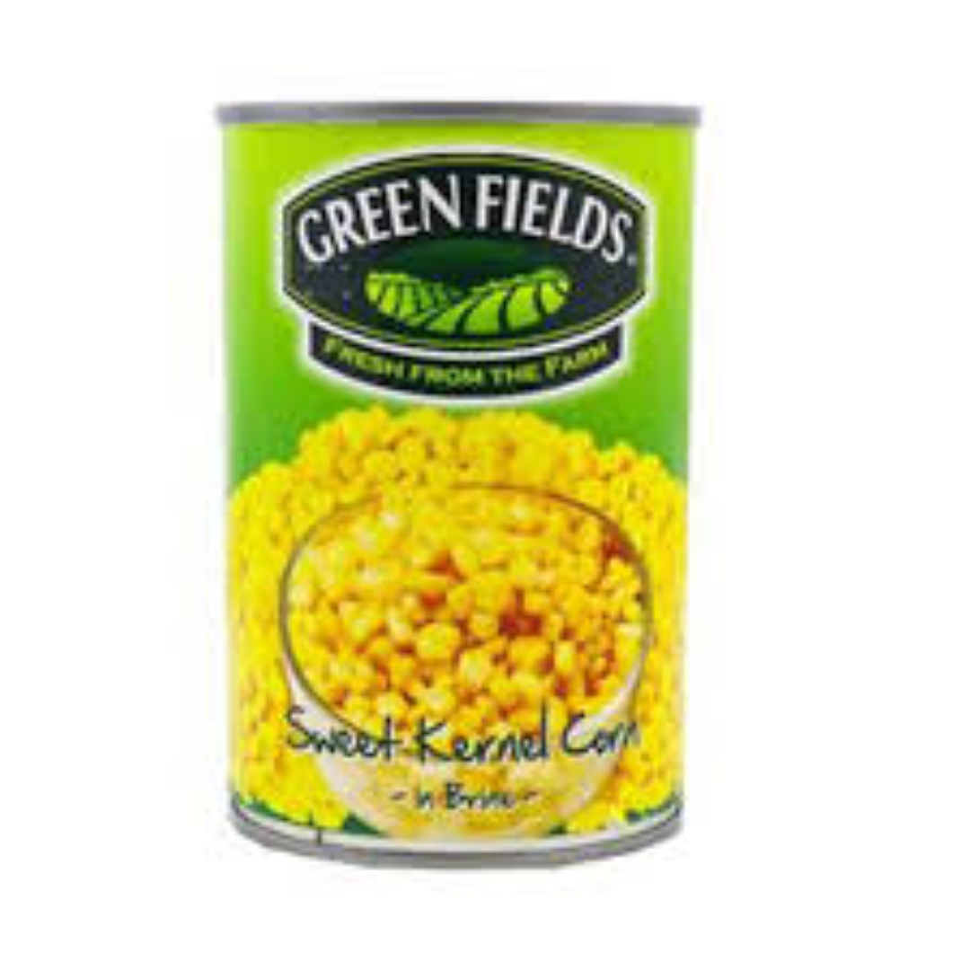 GREEN FIELDS SWEET CORN 425G